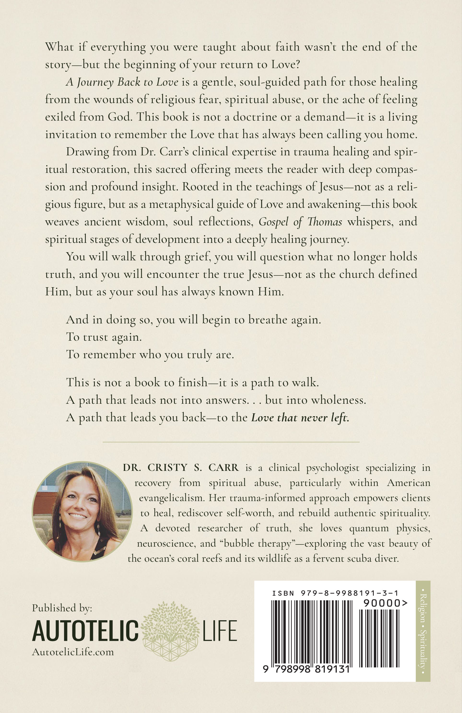 A Journey Back to Love